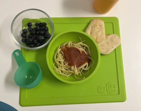 Meal servings for 1-2-year olds