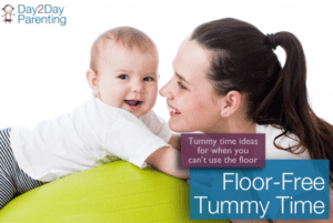 Read more about the article Tummy Time Ideas for When You Can’t Use the Floor